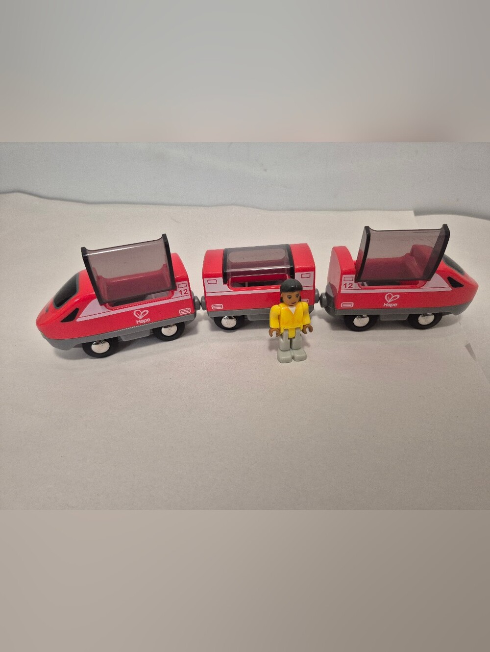 Hape Subway Locomotive Red-Train